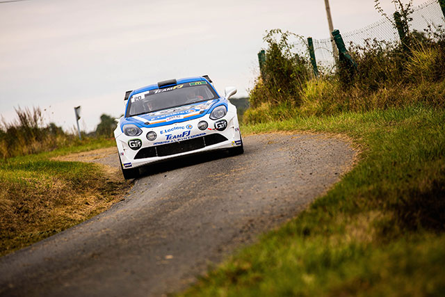 JULIEN SAUNIER A DOMINE LA TROISIEME ETAPE DU TROPHEE ALPINE ELF RALLY 4 Rally-Coeur-de-France-2021-(1)