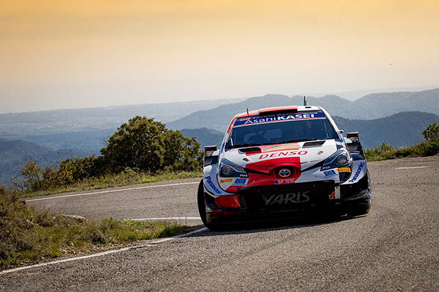 WRC RALLYE D' ESPAGNE 2021 TOYOTA PREND UN BON DEPART 2 WRC Rallye d'Espagne 2021 (Elfyn-Evans,-Scott-Martin)