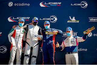 Ligier European Series Portimao Podium