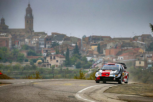 WRC RALLYE D' ESPAGNE 2021 TOYOTA PREND UN BON DEPART 3 WRC rallye d'Espagne 2021 (Sébastien-Ogier,-Julien-Ingrassia)