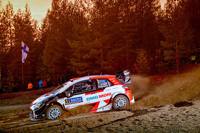 GRAIG BREEN EN TETE AU RALLYE DE FINLANDE AU TERME DE CETTE PRELIERE JOURNEE 2 Voiture-1-(Sébastien-Ogier,-Julien-Ingrassia)