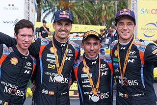 THIERRY NEUVILLE REMPORTE LE RALLYE D'ESPAGNE 1 Rallye d'Espagen Double podium pour Hyundai