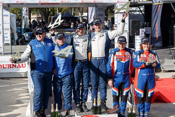 JULIEN SAUNIER REMPORTE LE PREMIER TROPHEE ALPINE ELF RALLY 2 Podium-Alpine-Elf-Rally