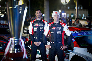 WRC MONTE-CARLO OGIER EN TETE APRES LA PREMIERE JOURNEE 1 Benjamin-Veillas,-Sébastien-Ogier