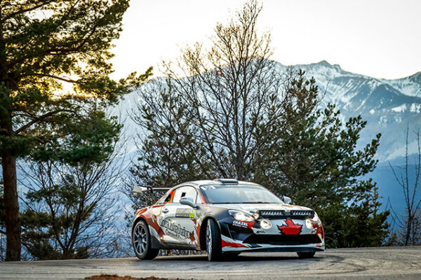 ALPINE OUVRE SA SAISON 2022 PAR UNE VICTOIRE AU MONTE-CARLO 6 Ian-Crerar---Élise-Racette-(Alpine-A110-Rally)