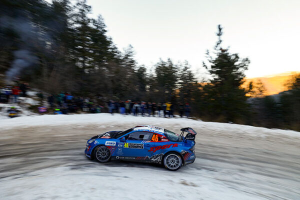 ALPINE OUVRE SA SAISON 2022 PAR UNE VICTOIRE AU MONTE-CARLO 3 Manu-Guigou---Kévin-Bronner-(Alpine-A110-Rally)