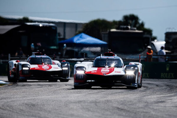 1000 MILES DE SEBRING : LA TOYOTA GAZOO RACING N° 8 SUR LE PODIUM 4 Toyota