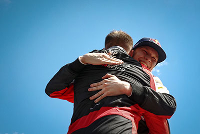 VICTOIRE EPIQUE POUR KALLE ROVENPERA (TOYOTA) AU RALLYE DE CROATIE 1 WRC Croatie Kalle-Rovanperä,-Jonne-Halttunen-victorieux