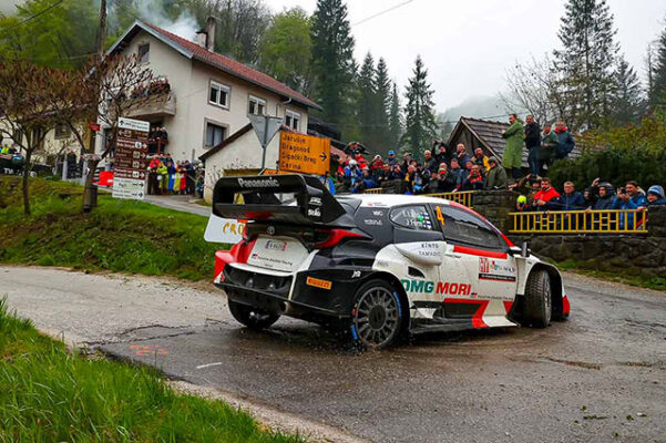 RALLYE DE CROATIE ROVANPERA DOMINE LA PREMIERE JOURNEE SOUS LA PLUIE 4 Voiture-4-(Esapekka-Lappi,-Janne-Ferm)