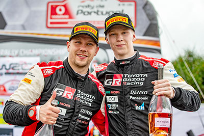RALLYE DU PORTUGAL ROVENPERA ET EVANS SIGNE UN DOUBLE POUR TOYOTA 6 WRC Portugal 2022
