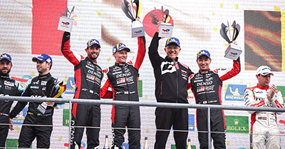 6 HEURES DE SPA VICTOIRE DE LA TOYOTA GR010 HYBRID N° 7 1 Podium-6-H-Spa