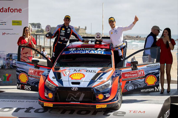 RALLYE DU PORTUGAL ROVENPERA ET EVANS SIGNE UN DOUBLE POUR TOYOTA 3 Portugal-Dani-Sordo