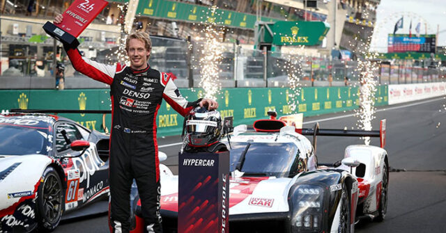 24 HEURES DUMANS 2022 BRENDON HARTLEY DECROCHE LA POLE POSITION SUR LA TOYOTA N° 8 1 24 heures du Mans Brendon Hartley