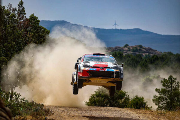 WRC RALLYE DE SARDAIGNE :UNE JOURNEE DIFICILE POUR TOYOTA 3 Kalle Rovanperä désormais son pilote le mieux placé