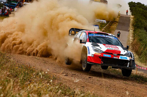 WRC RALLYE DE SARDAIGNE :UNE JOURNEE DIFICILE POUR TOYOTA 1 WRC Sardaigne (Kalle-Rovanperä,-Jonne-Halttunen