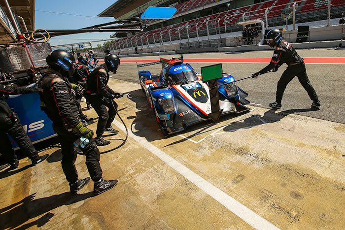 ELMS 4 HEURES DE BARCELONE:POLE ET PODIUM P2 POUR PANIS RACING 2 Arrêt au stand ORECA-07---GIBSON-LMP2