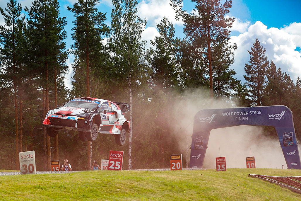 OTT TANACK REMPORTE LE RALLYE DE FINLANDE 9 Voiture 69 Kalle Rovanpera Jonne Halttunen 3
