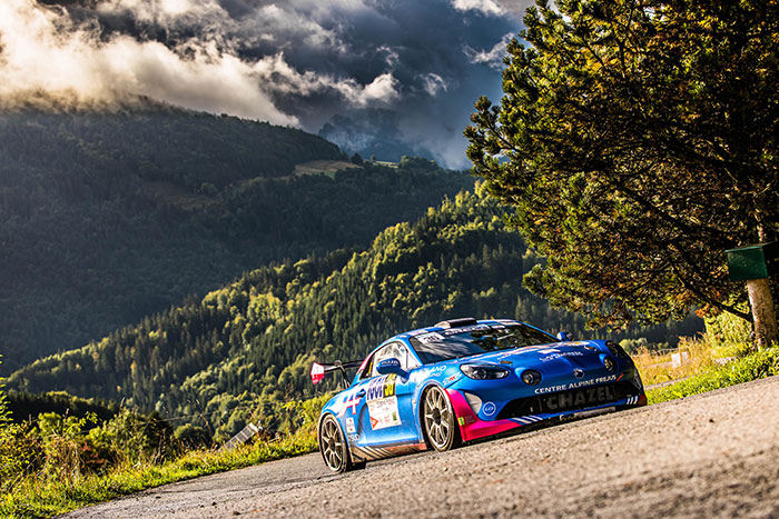 TROPHEE ALPINE ELF RALLYE MONT-BLANC MORZINE 3 36 Raymond Cyril Salmon Valentin Alpine A110 RGT