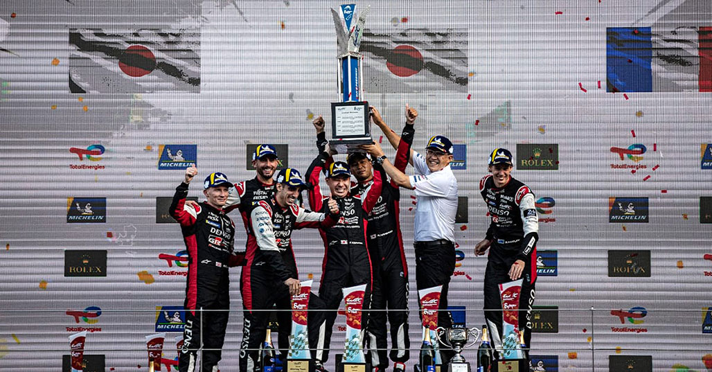 podium Double--Toyota-6-h-de-Fuji