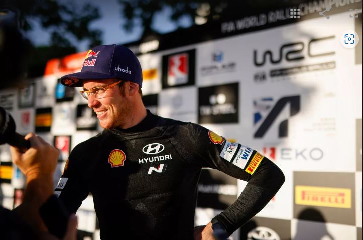 ACROPOLIS RALLY THIERRY NEUVILLE (HYUNDAI) NOUVEAU LEADER 7 Acropolis Rally nouveau leader Thierry Neuville photo motorsport