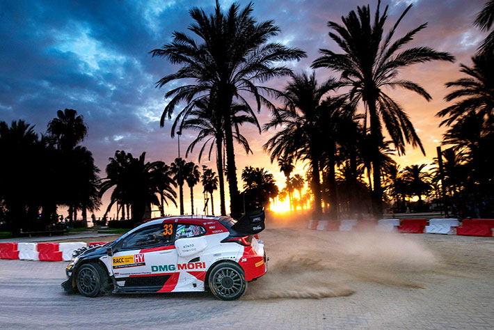 RALLYE D'ESPAGNE OGIER AUGMENTE SON AVANCE 3 Voiture 33 (Elfyn Evans, Scott Martin)