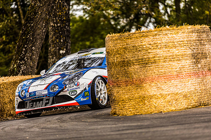 GREGORY FONTALBA SACRE EN TROPHEE ALPINE ELF RALLY 1 2022 Gregory Fontalba sacre avec la maniere au Cur de France 1