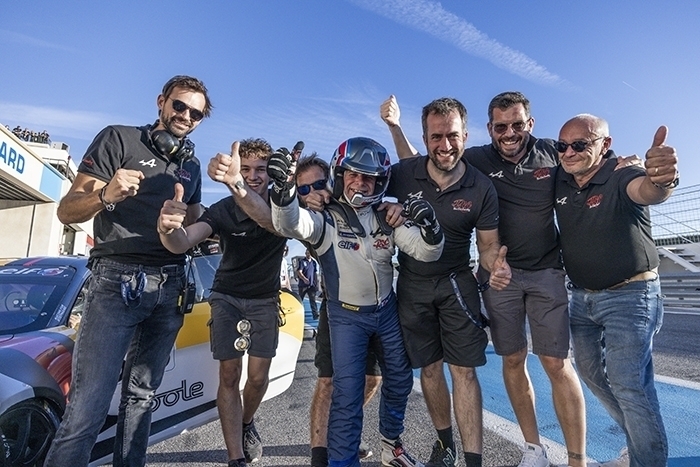 FRAYSSINET ET FOURNIER SACRE EN ALPINE ELF EUROPA CUP 2022 1 AUTO - ALPINE EUROPA CUP 2022 - PAUL RICARD