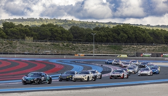 FRAYSSINET ET FOURNIER SACRE EN ALPINE ELF EUROPA CUP 2022 4 AUTO - ALPINE EUROPA CUP 2022 - PAUL RICARD