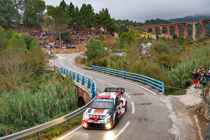 WRC ESPAGNE NOUVELLE COURONNE MONDIALE POUR TOYOTA ET VICTOIRE DE SEBASTIEN OGIER 4 oiture-69-(Kalle-Rovanperä,-Jonne-Halttunen)