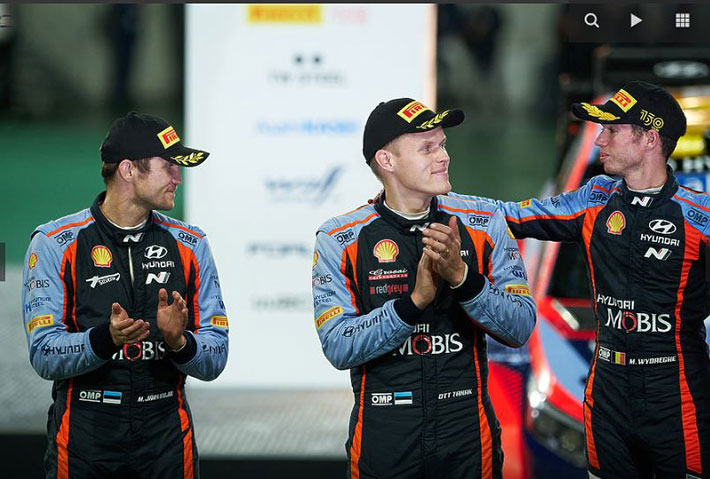 RALLYE DU JAPON : THIERRY NEUVILLE S'ADJUGE LA PREMIERE MARCHE DU PODIUM 3 Ott-Tanack