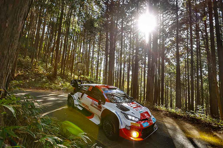 WRC JAPON: DAY 3 NOUVEAU CHANGEMENT DE LEADER THIERRY NEUVILLE PREND LA TETE DU RALLYE 2 Voiture-69-(Kalle-Rovanperä,-Jonne-Halttunen)