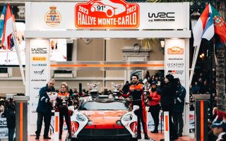 WRC MONTE-CARLO 2023 VICTOIRE DE SEBASTIEN OGIER ET DOUBLE TOYOTA