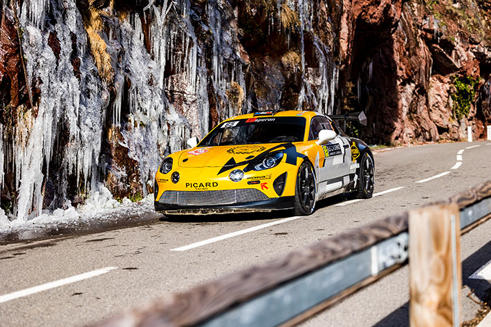 ALPINE CELEBRE LE 50éme ANNIVERSAIRE DE SA VICTOIRE AU MONTE-CARLO 1 Monte Carlo 2023 Alpine A 110 (2)