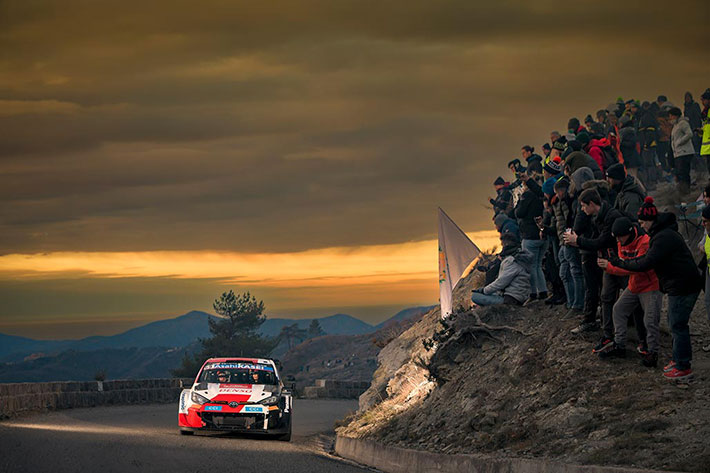 WRC MONTE-CARLO 2023 VICTOIRE DE SEBASTIEN OGIER ET DOUBLE TOYOTA 2 Monte Carlo 2023 Yves LefeverePhotos: DR, Toyota Gazoo Racing