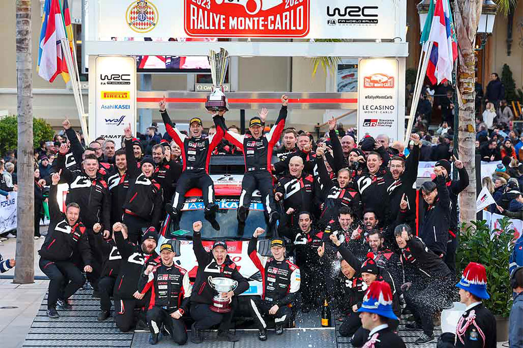 SEBASTIEN OGIER TOUJOURS LEADER AU SOIR DE LA TROISIEME ETAPE DU RALLYE DE MONTE-CARLO