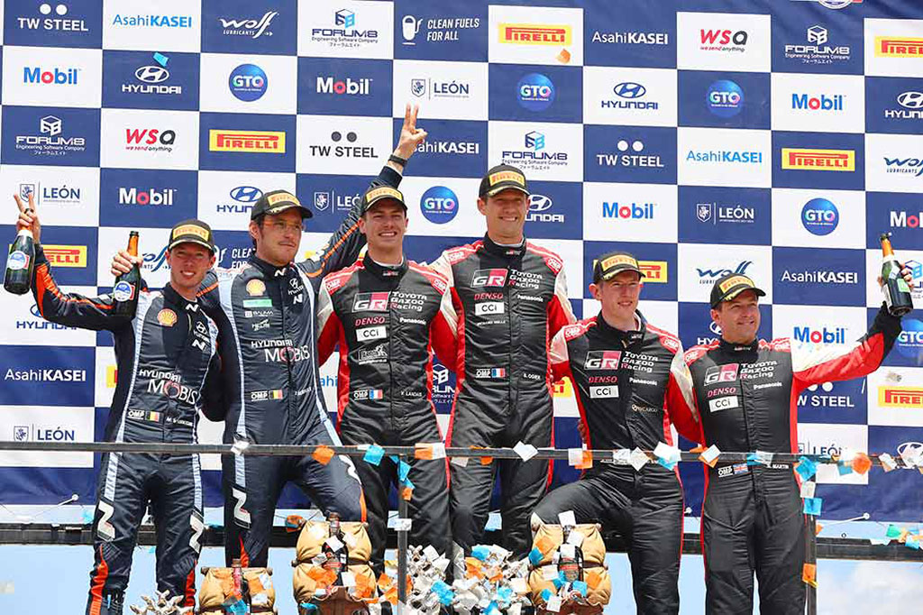 Rallye du Mexique Cérémonie-du-podium