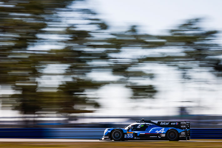 COUP D'ENVOI DE LA SAISON 2023 DU CHAMPIONNAT DU MONDE FIA D'ENDURANCE 1 Sebring-Alpine