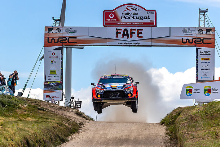 COUP DOUBLE AU RALLYE DU PORTUGAL POUR KALLE ROVANPERA 3 2023PORTUGAL Dani Sordo