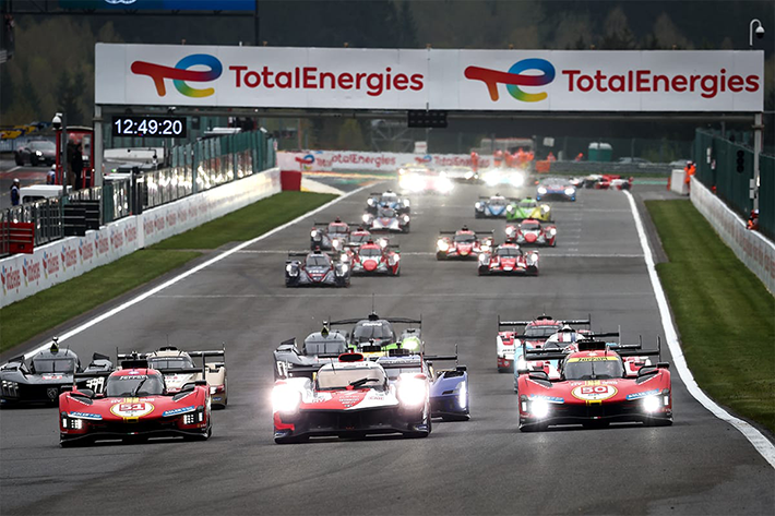 6 HEURES DE SPA: SPECTACULAIRE DOUBLE TOYOTA 1 6 H de Spa