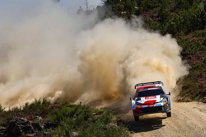 ROVANPERA PREND LA TETE DU RALLYE DU PORTUGAL 1 (Kalle Rovanperä, Jonne Halttunen)