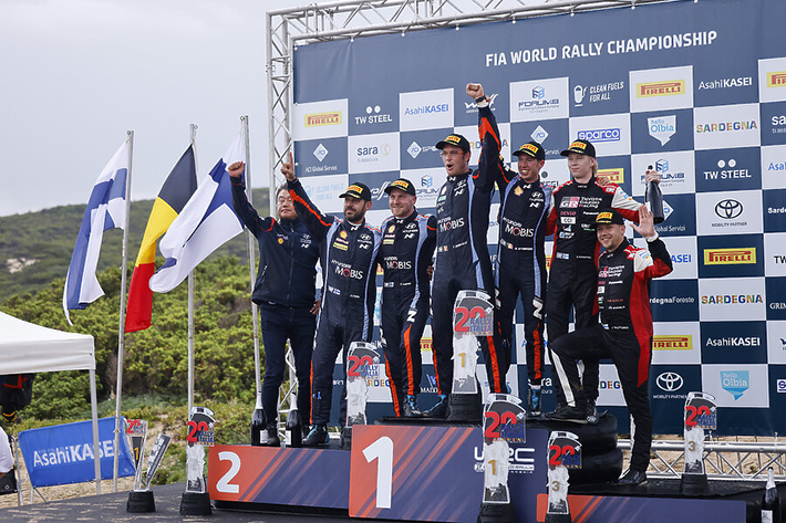Rallye de Sardaine 2023 Cérémonie du podium