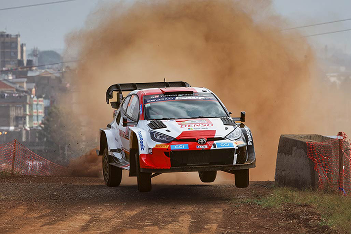 TOYOTA GAZOO RACING A LA RECHERHE D'UN NOUVEAU SUCCES D'AFFILE AU SAFARI RALLY 2 Voiture 33 (Elfyn Evans, Scott Martin)