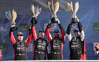 Podium Toyota