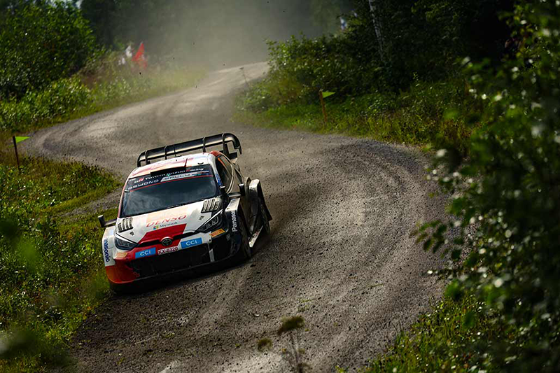 EVANS CREUSE L'ECART EN REMPORTANT SEPT SCRATCHS D'AFFILEE EN FINLANDE 3 Rallye de Finlande Voiture 18 (Takamoto Katsuta, Aaron Johnston)
