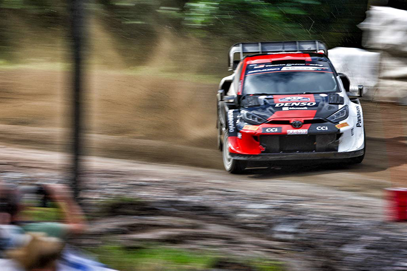 RALLYE DE FINLANDE UN VENDREDI NOIR POUR TOYOTA GAZOO RACING ET ROVANPERA 3 Voiture 97 (Jari-Matti Latvala, Juho Hänninen)