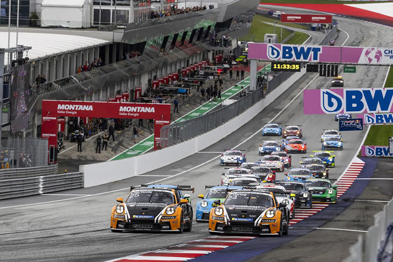 PORSCHE CARRERA CUP LARRY TEN VOORDE S'IMPOSE EN AUTRICHE 1 Larry ten Voorde (Porsche 911 GT3 Cup n°25)