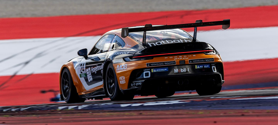 PORSCHE CARRERA CUP LARRY TEN VOORDE S'IMPOSE EN AUTRICHE 1 Loek Hartog (NL), Porsche 911 GT3 Cup, Team GP Elite