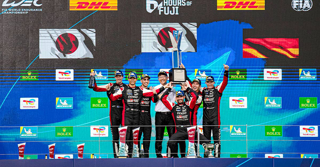 Podium 6 h de Fuji