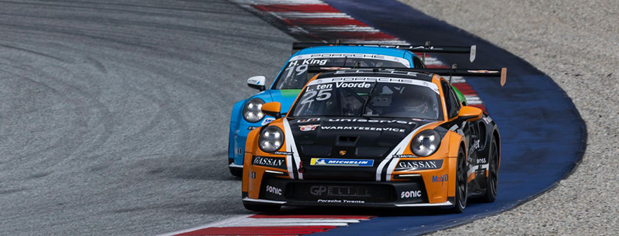 LARRY TEN VOORDE REMPORTE LA TROISIEME COURONNE DE LA PORSCHE CARRERA CUP 1 Porsche 911 GT3 Cup, Larry ten Voorde (NL), Team GP Elite,
