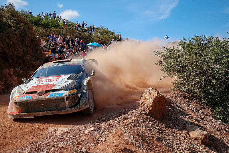 ROVENPERA ET TOYOTA PRENNENT LES DEVANTS EN GRECE 3 Voiture 17 (Sébastien Ogier, Vincent Landais)